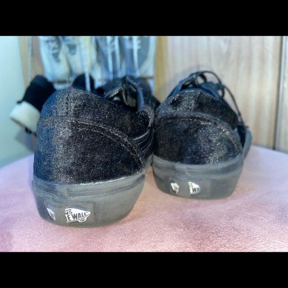 Black Vans Velvet - Picture 3 of 8